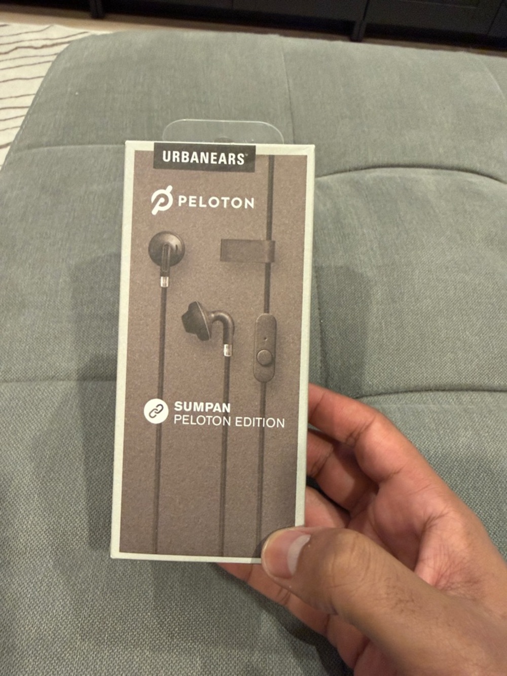 Peloton Black Urbanears Sumpan In-Ear Earbud Headphones